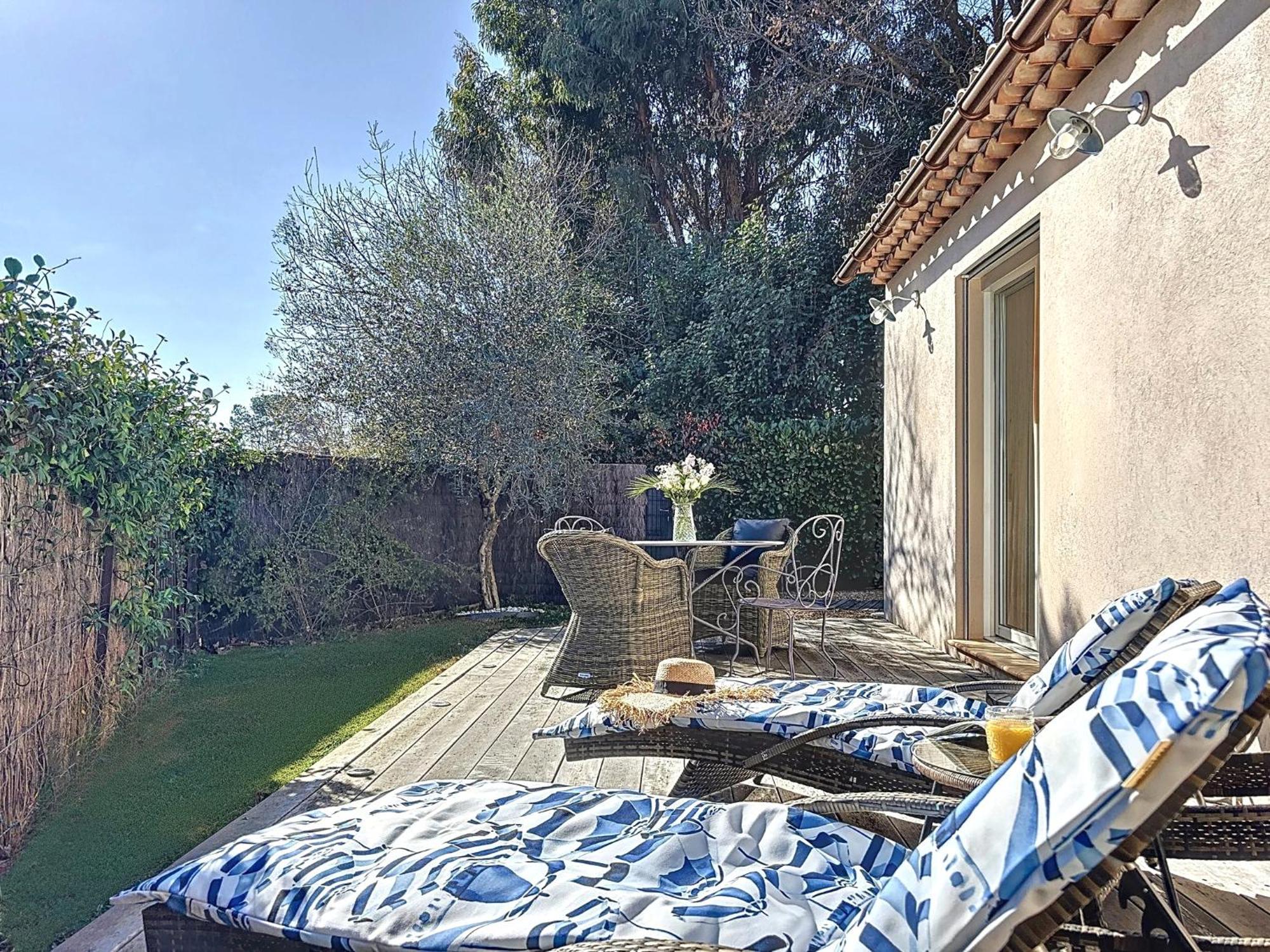 Villa charme et détente à Valbonne Exterior foto